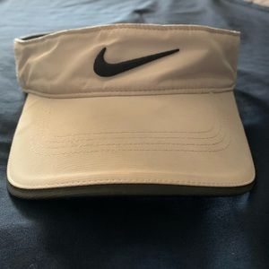 Nike white Golf visor